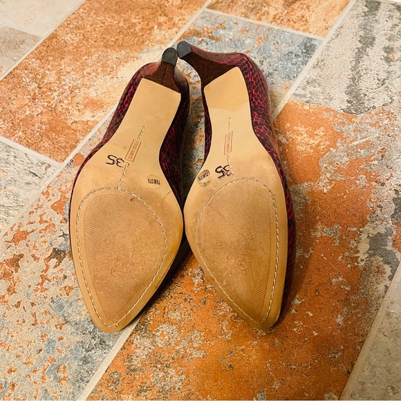 🐊Elegant Vince Camuto Leather Snake PrintHigh Heel Pumps! - Picture 11 of 16